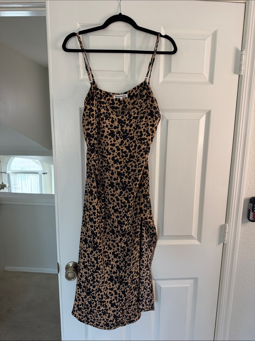Reformation crimini dress. Leopard sz 4